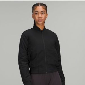 Lululemon Non stop Bomber jacket reversible